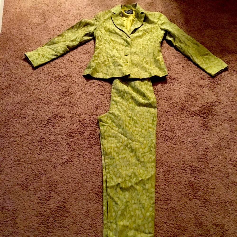 Layfayette silk suit